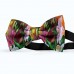 Papion personalizat, crini, flori multicolore